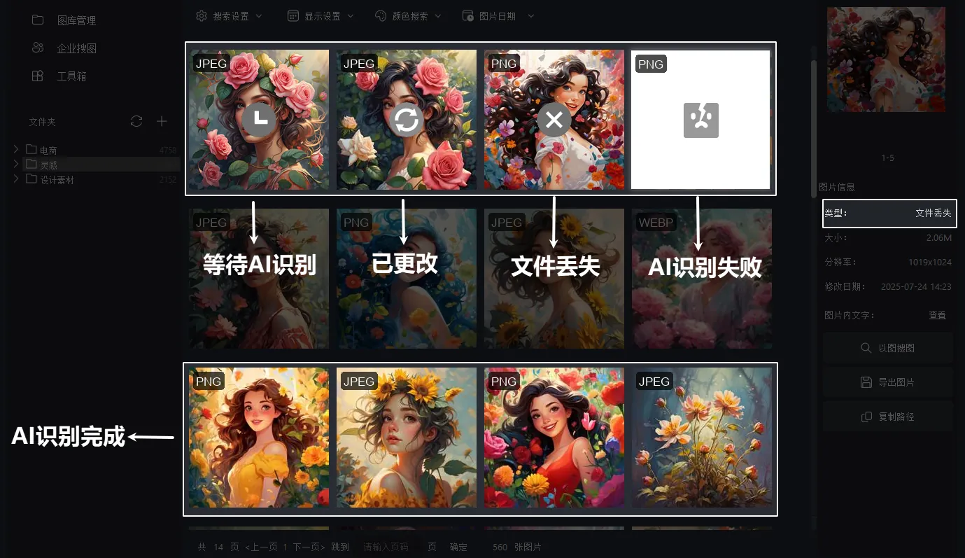 图片类型指示器